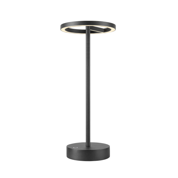 SLV 1007359 VINOLINA ONE, Tischleuchte, Akku, IP54, 2700 K, TOUCH, schwarz