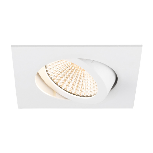 SLV 1007395 NEW TRIA® 68, Deckeneinbauleuchte, 2700 K, 60°, IP 20, quadratisch, weiß