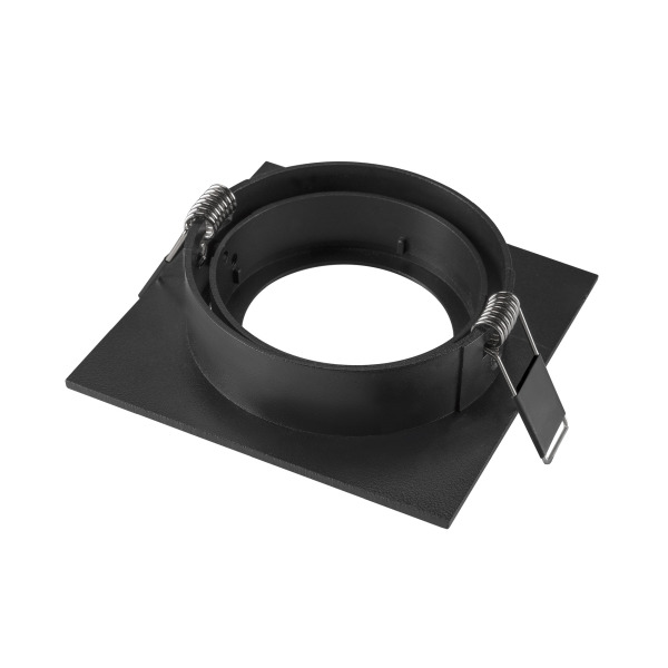 SLV 1007446 NEW TRIA® 95, Deckeneinbauring, L: 11 B: 11 H: 2.6 cm, IP 20, schwarz