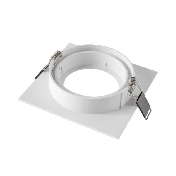 SLV 1007448 NEW TRIA® 95, Deckeneinbauring, L: 11 B: 11 H: 2.6 cm, IP 20, weiß
