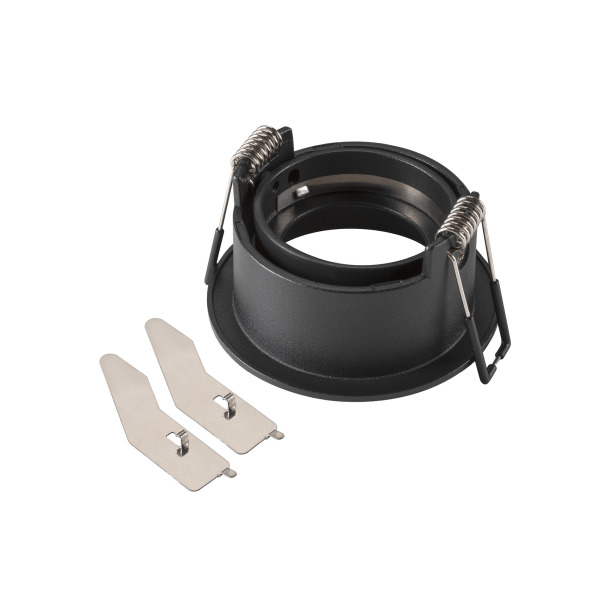 SLV 1007451 NEW TRIA® 68, Deckeneinbauring, vertieft, D: 8.2 H: 4.4 cm, IP 20, schwarz