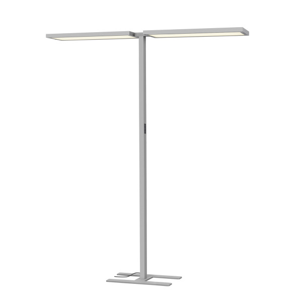 SLV 1007467 WORKLIGHT PRO, Stehleuchte, 150 W, 4000 K, Touch, grau