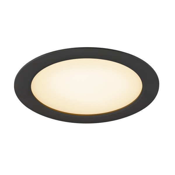 SLV 1007485 DOWNLIGHT V 200, Flat Cover, schwarz