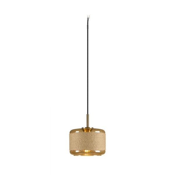 SLV 1007597 PANTILO ROPE 19, Pendelleuchte, 250 cm, E27, 15 W, gold