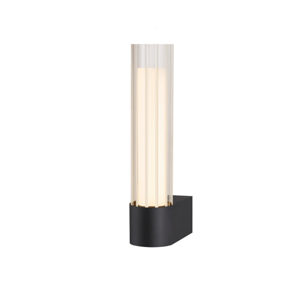 SLV 1007614 LYGANT single, Wandaufbauleuchte, 3000 K, 8 W, schwarz