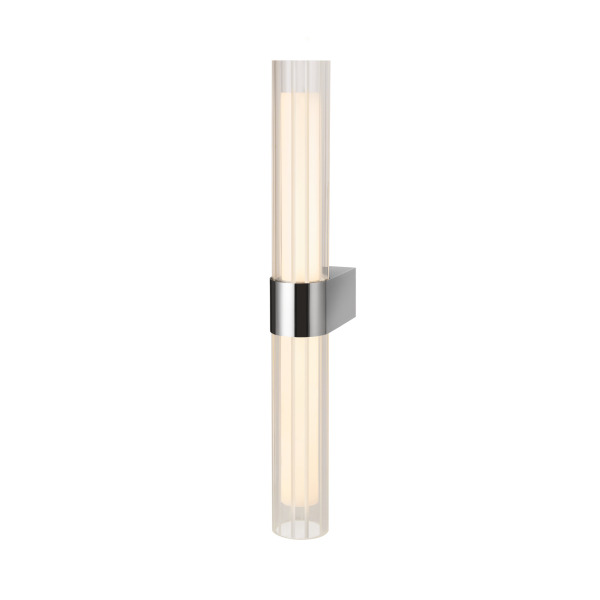 SLV 1007619 LYGANT double, Wandaufbauleuchte, 3000 K, 11 W, chrom