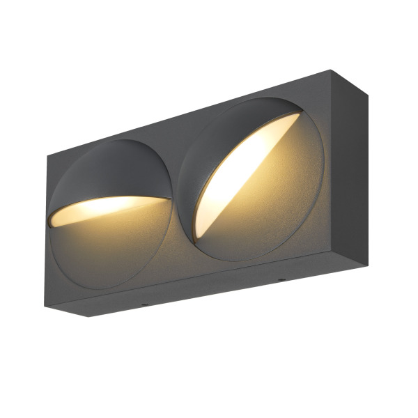 SLV 1007668 LID I, Wandaufbauleuchte, 2700/3000 K, 29 W, PHASE, 100°, anthrazit