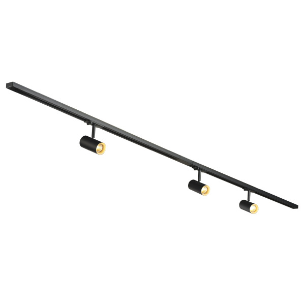SLV 1007673 NOBLO® SPOT, Schienensystem Set, rund, 2700 K, 19 W, PHASE, 32°, schwarz