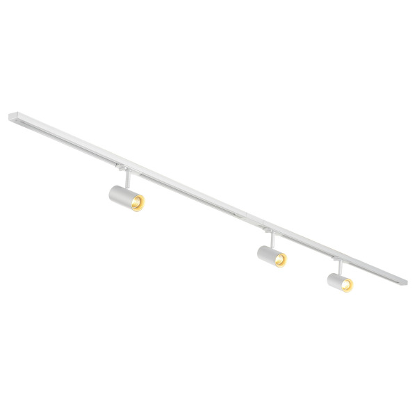 SLV 1007674 NOBLO® SPOT, Schienensystem Set, rund, 2700 K, 19 W, PHASE, 32°, weiß