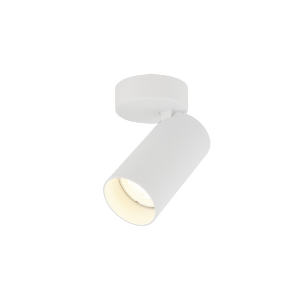 SLV 1007720 KAMI, Wand- und Deckenaufbauleuchte, 1x max. 10 W, GU10, weiß