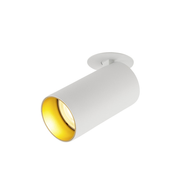 SLV 1007740 KAMI, Deckeneinbauleuchte, 1x max. 10 W, GU10, weiß/gold