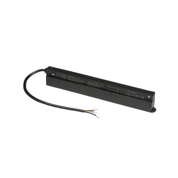 SLV 1007872 48V SYSTEM, Intrack LED Treiber, 48VDC, 250 W, inkl. 30 cm Anschlusskabel für 220-240VAC und DALI-Durchverdrahtung, schwarz