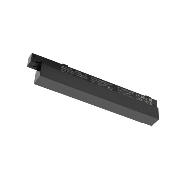 SLV 1007874 48V SYSTEM, Intrack LED Treiber, 48VDC, 200 W, On/Off, Klemme für 220- 240VAC Anschlusskabel, Kabelkammer, schwarz
