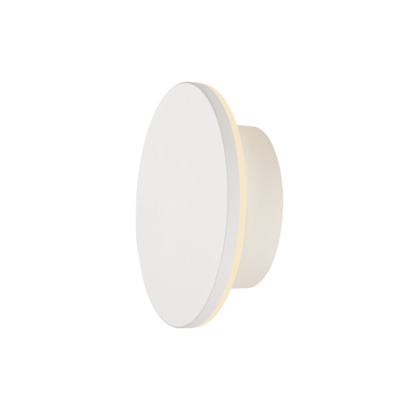 SLV 1007912 D-RING S, Wandleuchte, PHASE, 2700/3000 K, PHASE, IP65, weiß