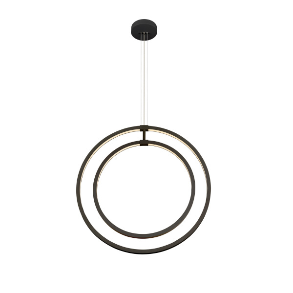 SLV 1008002 ONE VERTICAL PD, Pendelleuchte, 180 cm, 2700/3000 K, PHASE, schwarz