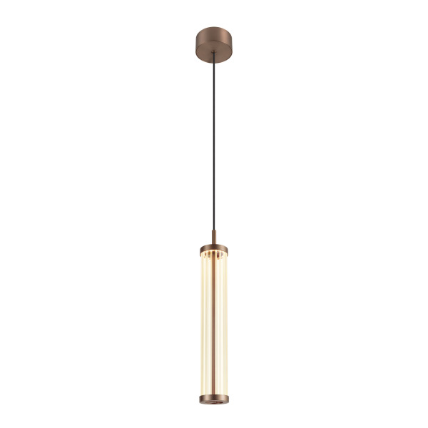 SLV 1008034 QUIMERA, Pendelleuchte, Pendellänge 150 cm, 2700/3000 K, PHASE, dunkel kupfer