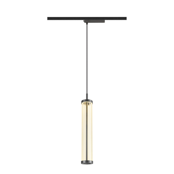 SLV 1008041 QUIMERA, 1~ Pendelleuchte, Pendellänge 150 cm, 2700 K, PHASE, dunkel bronze