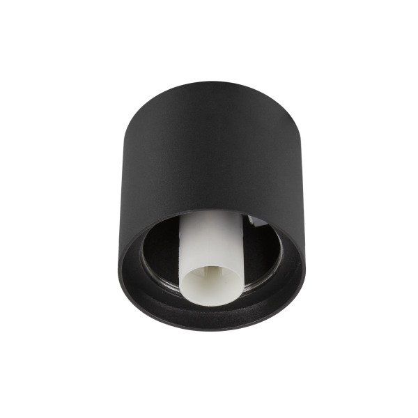 SLV 1008099 VARYT, Deckenaufbauleuchte, rund, 1x max. 6 W, E14, schwarz