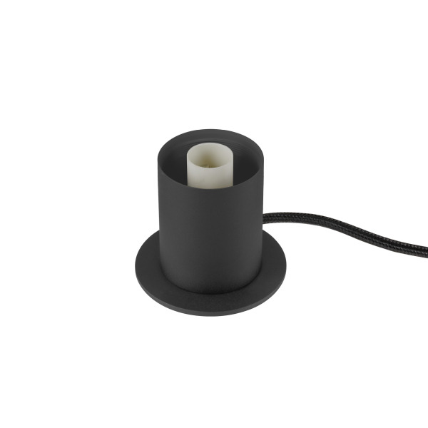 SLV 1008109 VARYT, Tischleuchte, rund, 1x max. 6 W, E14, schwarz