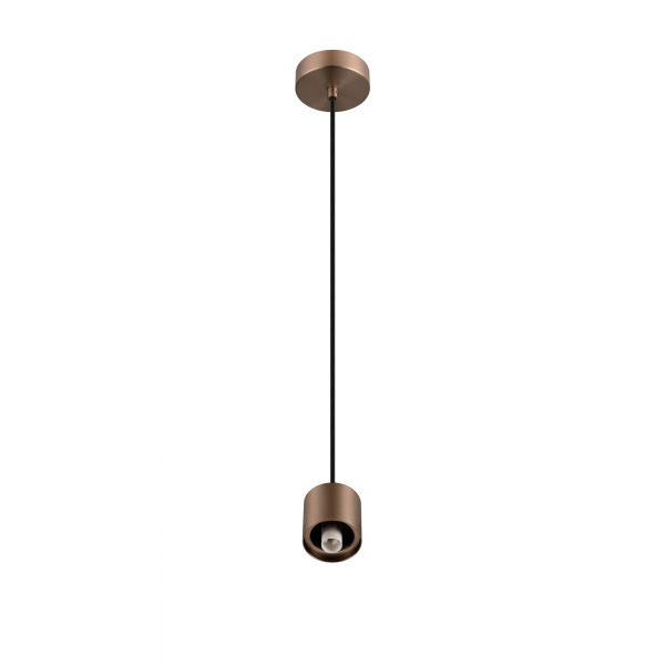 SLV 1008118 VARYT, Pendelleuchte, E14, Pendellänge 150 cm, 1x max. 6 W, kupfer