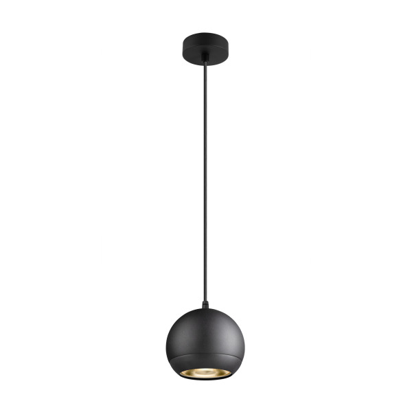 SLV 1008178 LIGHT EYE® 150, Pendelleuchte, GU10, Pendellänge 150 cm, 1x max. 13 W, matt schwarz