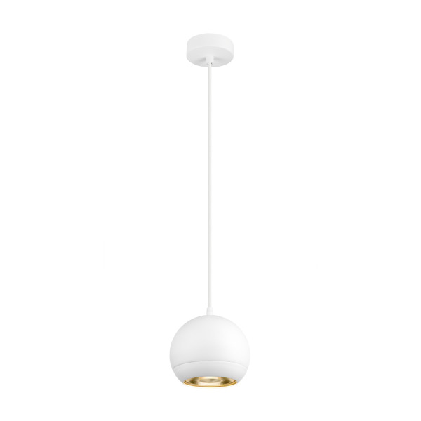 SLV 1008179 LIGHT EYE® 150, Pendelleuchte, GU10, Pendellänge 150 cm, 1x max. 13 W, matt weiß