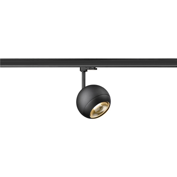 SLV 1008184 LIGHT EYE ® 150, 3~ Spot, rund, GU10, 1x max. 13 W, matt schwarz