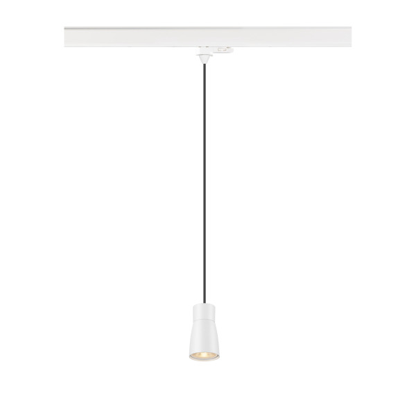 SLV 1008283 PURI 2.0 Dome, 3~ Pendelleuchte, GU10, Pendellänge 200 cm, 1x max. 6 W, weiß