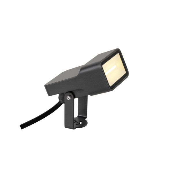 SLV 1008479 SYNA WIDE, Erdspiessleuchte, 3000 K, 115°, IP65, eckig, schwarz