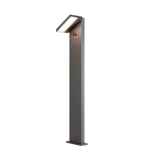 SLV 1008544 ABRIDOR POLE 100, Stehleuchte, HYBRID, 2200/2700 K, IP65 anthrazit