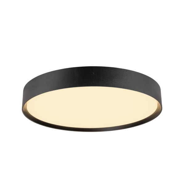 SLV 1008582 DECONA 42, Deckenaufbauleuchte, rund, 2700/3000 K, 23 W, PHASE, schwarz