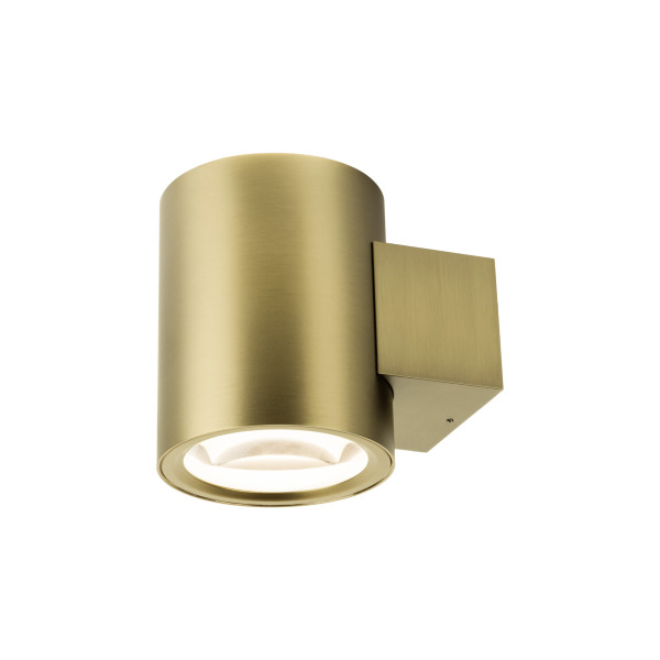 SLV 1008613 OCULUS, Wandaufbauleuchte, rund, 2000-3000 K, 15 W, Dim-to-Warm, PHASE, 100°, messing