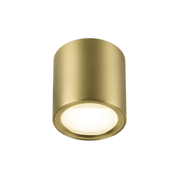 SLV 1008619 OCULUS, Deckenaufbauleuchte, rund, 2000-3000 K, 11 W, Dim-to-Warm, PHASE, 100°, messing