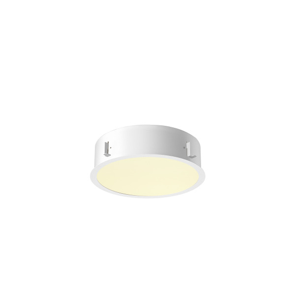 SLV 1008629 MEDO® 30, Deckeneinbauleuchte, frame, 3000/4000 K, 70°, IP20, rund, weiß