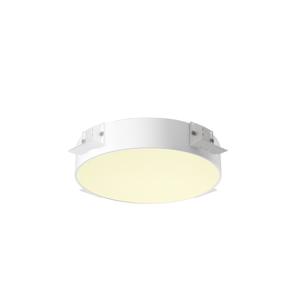 SLV 1008632 MEDO® 40, Deckeneinbauleuchte, frameless, 3000/4000 K, 80°, IP20, rund, weiß