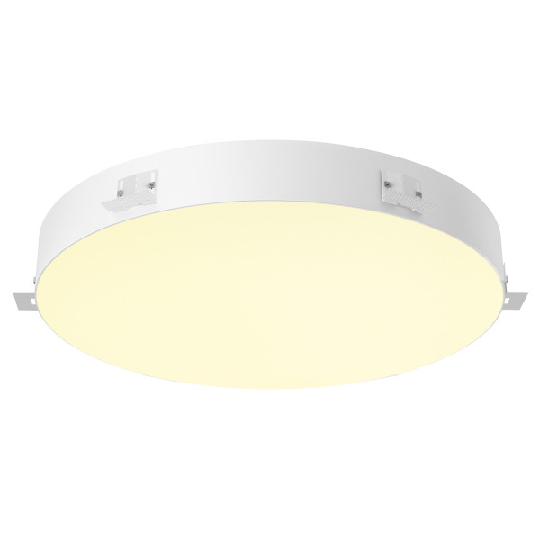 SLV 1008636 MEDO® 90, Deckeneinbauleuchte, frameless, 3000/4000 K, 80°, IP20, rund, weiß