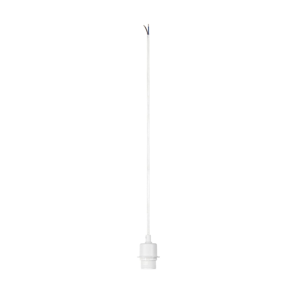 SLV 132661 FENDA Pendelabhängung A60 weiß ohne Schirm ohne Rosette offenes Kabel max. 60W