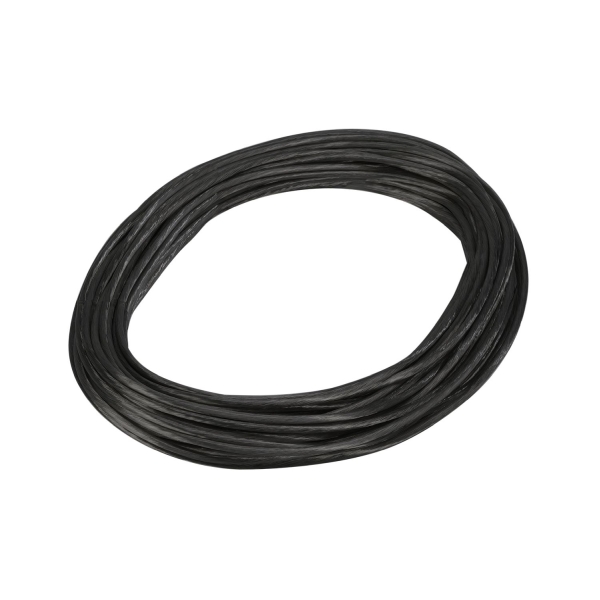 SLV 139050 NIEDERVOLT-SEIL, für TENSEO Niedervolt-Seilsystem, schwarz, 6 mm², 20 m