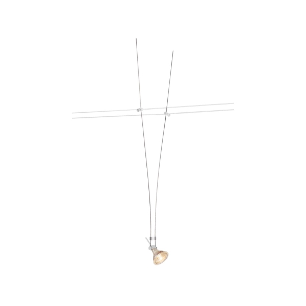 SLV 139071 ASMARA, für TENSEO Niedervolt-Seilsystem, QR-C51, weiß, 1 Stück