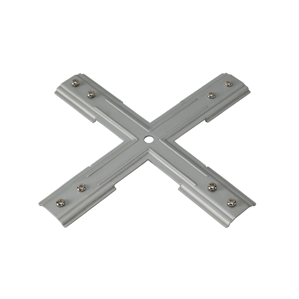 SLV 143169 STABILISATOR X-VERBINDER, für Hochvolt 1Phasen-Aufbauschiene, nickel matt