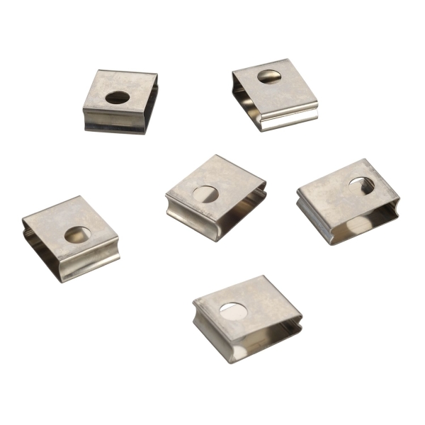 SLV 145551 FEDERCLIP, für EUTRAC® Hochvolt 3Phasen-Einbauschiene, 6er Pack