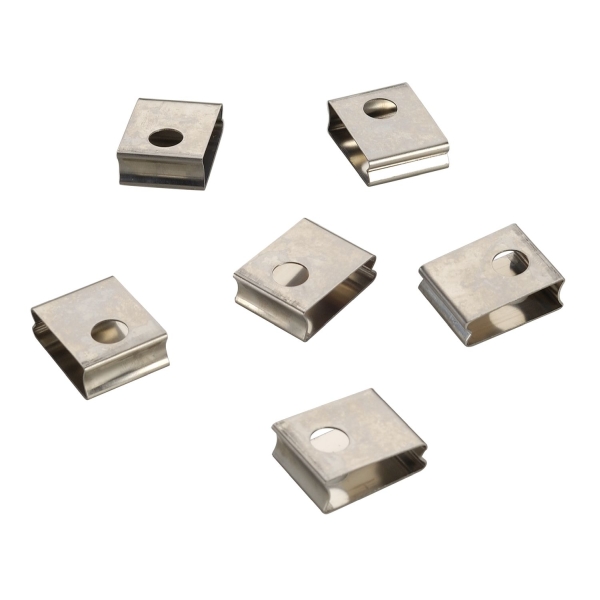 SLV 145551 FEDERCLIP für EUTRAC Hochvolt 3-Phasen-Einbauschiene 6er Pack