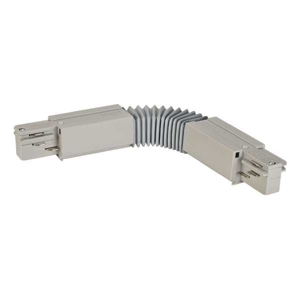 SLV 145584 FLEX-VERBINDER, für EUTRAC® Hochvolt 3Phasen-Aufbauschiene, silbergrau