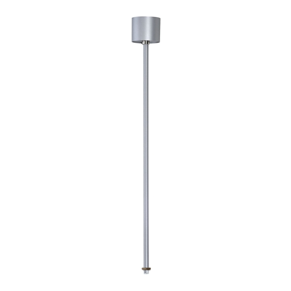 SLV 145724 PENDELABHÄNGUNG, für EUTRAC® Hochvolt 3Phasen-Aufbauschiene, starr, silbergrau, 60 cm, M13 Gewinde