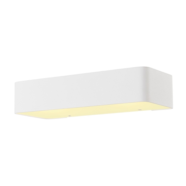 SLV 149471 WL 149, Wandleuchte, QT-DE12, rechteckig, up/down, weiß matt, max. 60 W