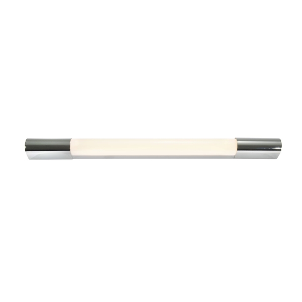 SLV 149762 TRUKKO 60, Wandleuchte, LED, 3000 K, chrom/weiß, H 60 cm, inkl. LED- Treiber