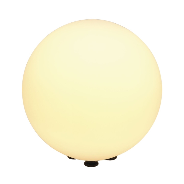 SLV 227220 ROTOBALL 40, Outdoor Standleuchte, TC-(D,H,T,Q)SE, IP44, Kugel, weiß, Ø 40 cm, max. 24 W
