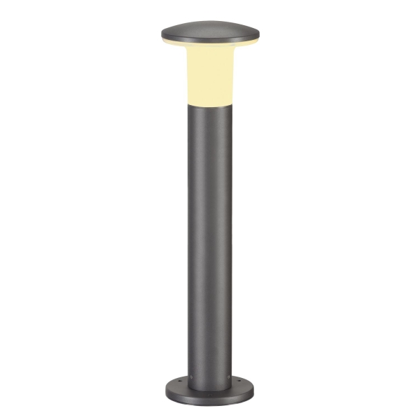 SLV 228945 ALPA MUSHROOM 75, Outdoor Standleuchte, TC-(D,H,T,Q)SE, IP55, steingrau, Ø/H 16/75 cm, max. 24 W