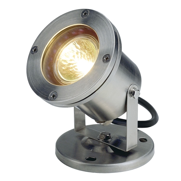 SLV 229090 NAUTILUS, Outdoor Strahler, QR-C51, IP67, edelstahl 304, max. 35 W