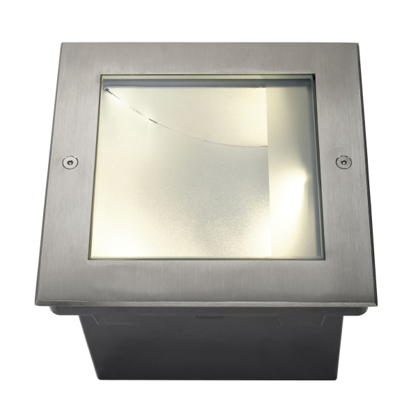 SLV 229383 DASAR® 255 Outdoor Bodeneinbauleuchte LED 3000K IP67 edelstahl 316 asymmetrisch 34W